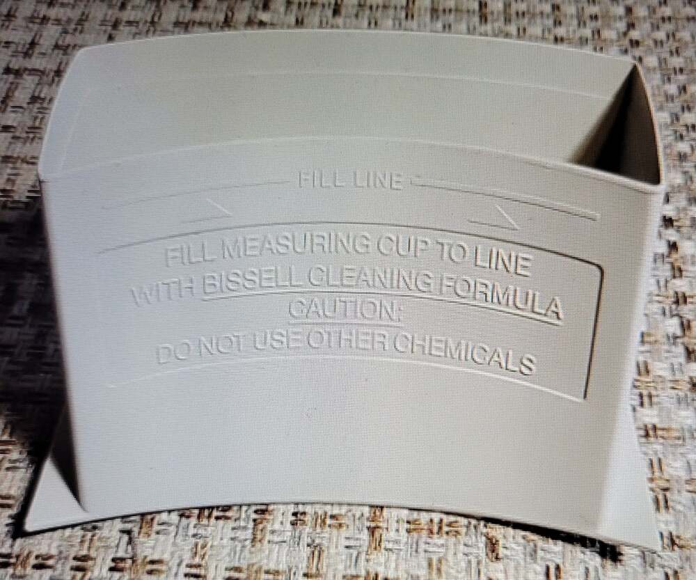 BISSEL 1660 Powerlifter Deep Cleaning ProMax Carpet Cleaner Measuring Cup Cover